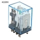 thumbnail image 2 of Coil Power Relay with Socket Base for DIN Rail DC12V DC24V AC24V AC110V AC220V, 2 of 7