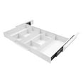 thumbnail image 6 of White Under Desk Mounted Sliding Pull-out Drawer, Drawer Storage Organizer for Standing Desks, Pull-out Drawer Iron, 6 of 26