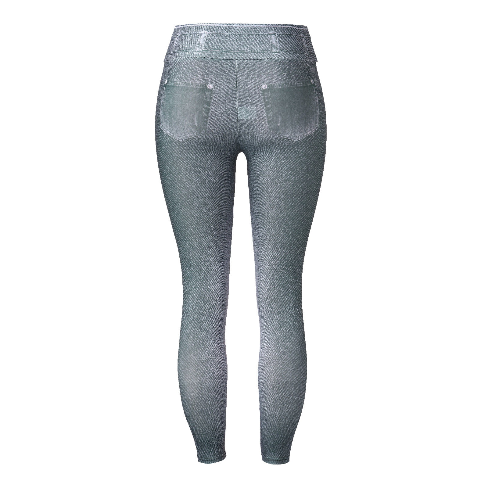 kpoplk Womens Thermal Leggings,Christmas Print Collection High Waist Women's  Leggings Compression Pants Girls Yoga Pants for Running(Grey,L) 