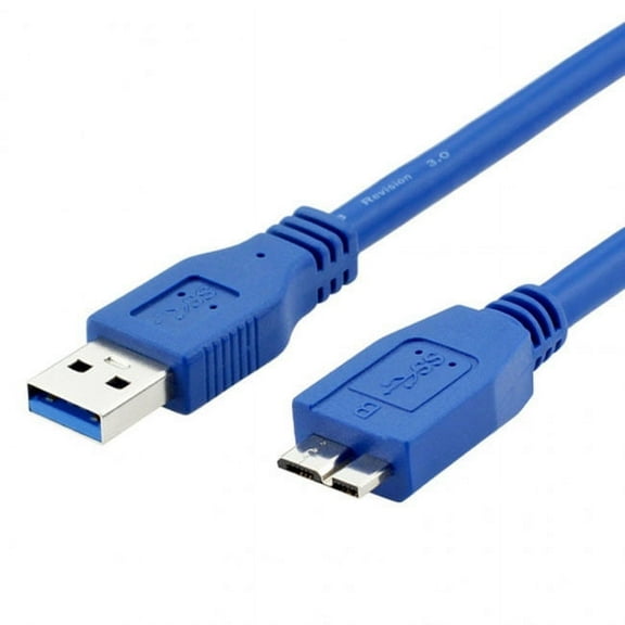 JSER USB 3.0 Standard A Type Male to Micro B Male cable 1m