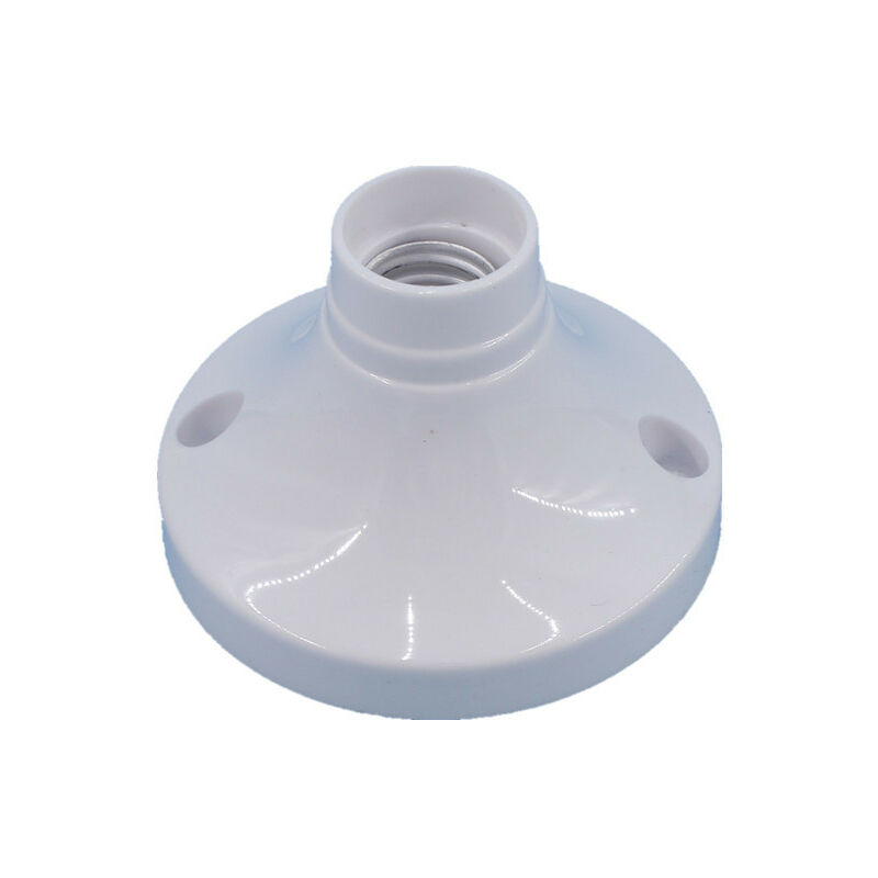 E14 white plastic lamp holder accessories Xiaoyuan lamp holder test