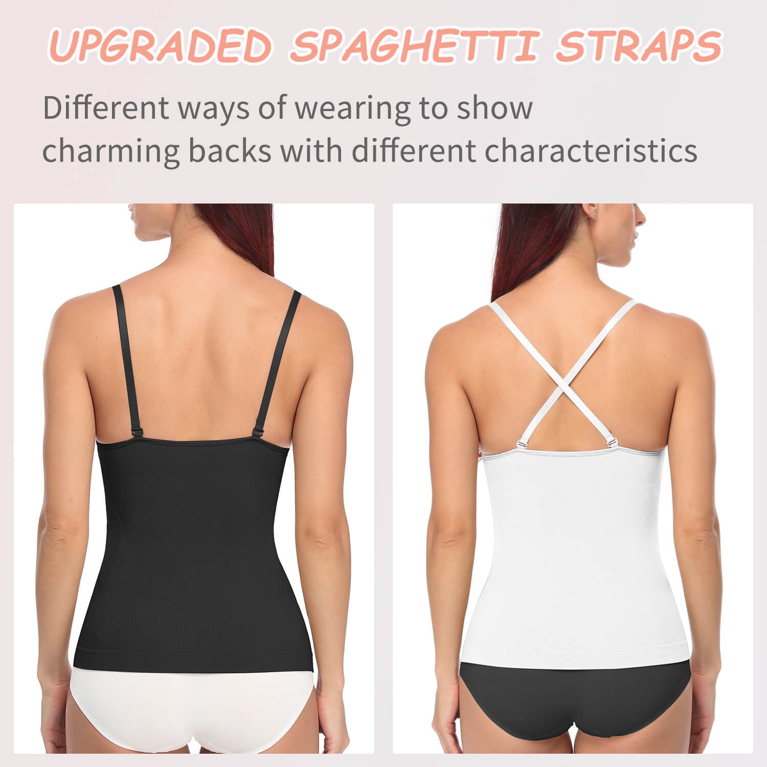 トップス INSCRIRE Lingerie Camisole Underworks Women's Open Bust Shapewear Tank Top – Slimming