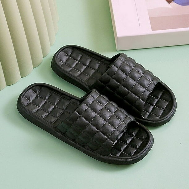 PIKADINGNIS Men Indoor Slippers Floor Flat Shoes Summer Non-slip Bath Slipper Female Comfortable Zapatillas de hombre - Walmart.com