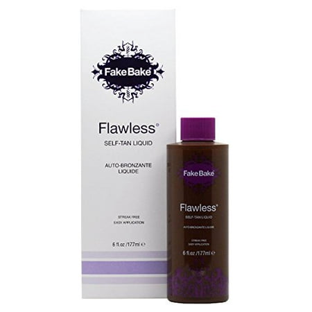 Fake Bake Flawless Self Tanner Liquid, 6 Oz (Best Self Tanner To Cover Stretch Marks)