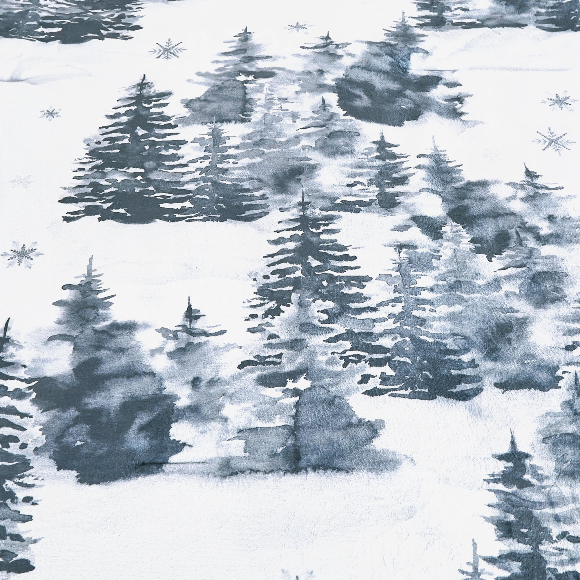 5-Piece Velvet Comforter Set, Winter Forest Bear Print Bedding Sets, King