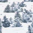 thumbnail image 3 of 5-Piece Velvet Comforter Set, Winter Forest Bear Print Bedding Sets, King, 3 of 4
