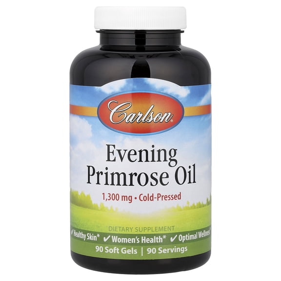 Carlson Evening Primrose Oil, 90 Soft Gels