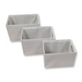 thumbnail image 2 of - Ensemble de 3 Paniers de Rangement avec Poignées, Blanc, 2 of 4
