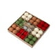 thumbnail image 2 of Adornos navideños, bolas de lana, 36 piezas en caja, adornos colgantes para árbol de Navidad, decoración de ventanas, arreglos de escena, decoración navideña, juegos de bolas colgantes para fiestas, 2 of 9