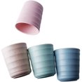 thumbnail image 1 of Eco-Friendly Cup, Wheat Straw, Lightweight Biodegradable Mug, Plastic Coffee Mug, Beverage Cup, 1 of 5