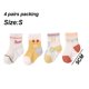 thumbnail image 2 of calcetines tobilleros para niños -Calcetines de bebé de verano de malla fina de algodón suave Adepaton BST3005318-1, 2 of 5