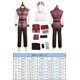 thumbnail image 3 of Disfraz de Cosplay de TV Piece Buggy, sombrero de pirata de fantasía, abrigo, pantalones, traje de Carnaval de Halloween para hombres adultos, juego de rol masculino, 3 of 5
