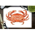 thumbnail image 3 of Oregon Coast, Dungeness Crab, Watercolor (9x12 Wall Art Print, Home Decor), 3 of 3