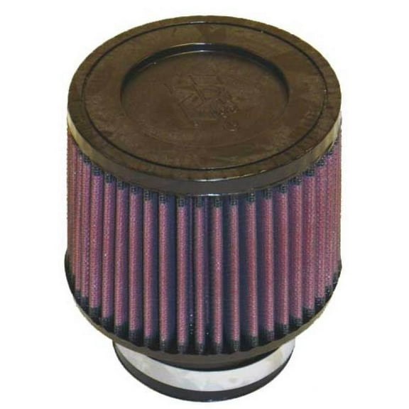 K&N Universal Clamp-On Air Filter: High Performance, Premium, Washable, Replacement Filter: Flange Diameter: 3 In, Filter Height: 4 In, Flange Length: 1.75 In, Shape: Round Tapered, RU-3700