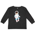 thumbnail image 3 of Inktastic Astronaut Boy, Cosmonaut, Space Flight, Cute Boy Boys Long Sleeve Toddler T-Shirt, 3 of 5