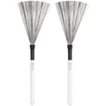 thumbnail image 4 of FELTECHELECTR 1 Pair White Steel Drum Brushes for Crisp and Soft Tones in 11.8x1.2x1.6in, 4 of 8