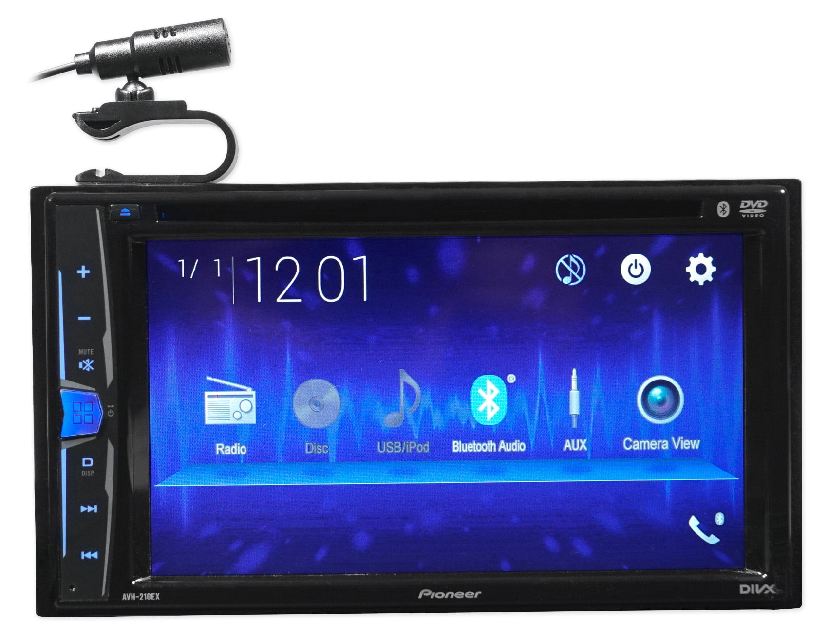Pioneer AVH-210EX 6.2" Car DVD/CD/Bluetooth/iPhone/Android/USB Receiver+Camera
