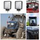 thumbnail image 3 of Luz LED de trabajo, 2 barras de luz LED de inundación de 48 W para coche, tractor, camiones todoterreno, SUV, ATV, barco de 4 pulgadas Vhermosa FLD-3139, 3 of 4