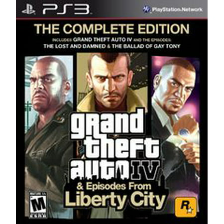 Grand Theft Auto IV Complete Edition - Playstation 3 (Refurbished)