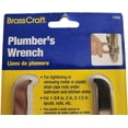 thumbnail image 2 of BrassCraft T424 Plumber's Wrench Steel Combo Tool Fits 1-3/4", 2", 2-1/2" Nuts, 2 of 7