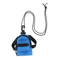 thumbnail image 4 of Mochila de moda portátil, bolsa de pecho, bolsa de almacenamiento informal con correa larga, colgante de monedero, organizador para acampar al aire Azul shamjiam Mini billetera, 4 of 9