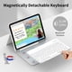 thumbnail image 4 of Funda para Tablet JKSML iPad 11" 10.9" Teclado Inalámbrico Gris, 4 of 9