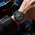 thumbnail image 3 of CURREN Mens Watches Top Brand Luxury Quartz Watch Men Fashion Casual Silicone Strap Clock Small Dial Decoration Sport Watch, 3 of 6