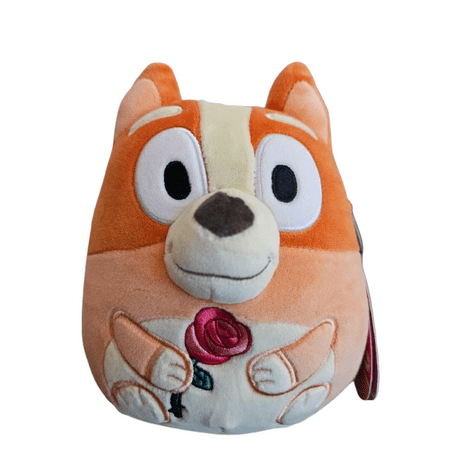 Squishmallows Bingo Valentines 7 inch Collectible Soft & Squishy Food Stuffed - Add to Your Squad - Gift for Kids Girls & Boys