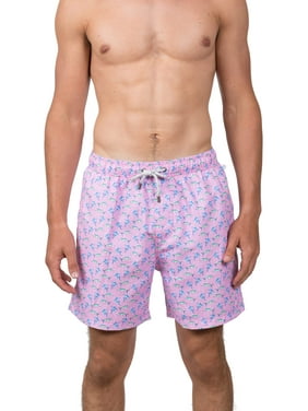 Endless Summer Men's 6" Fish Swim Short, up to Size 2XL