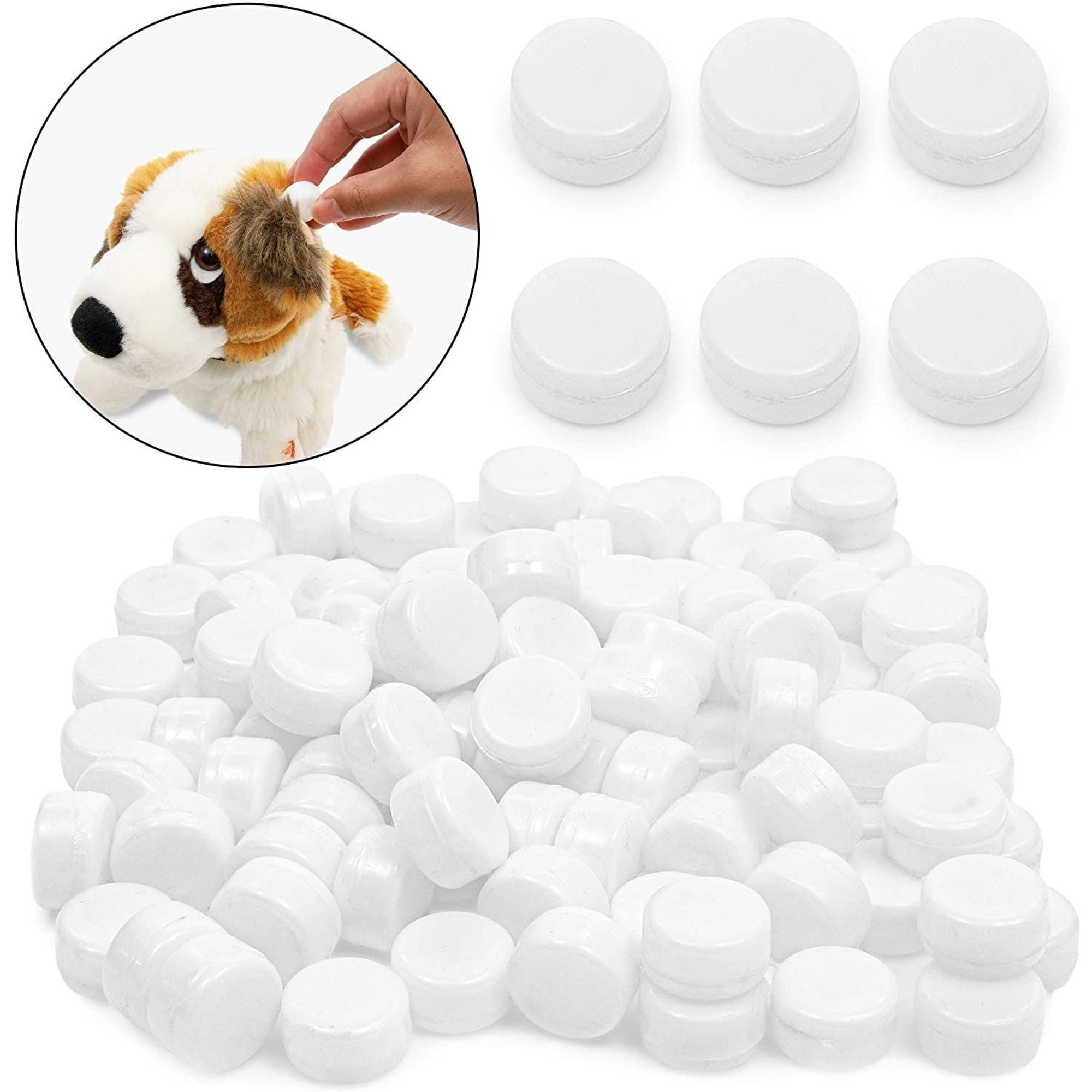 100Pack Replacement Squeakers, Rattle Insert Noise Maker Repair for