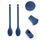 thumbnail image 3 of OFFIGAM 2Ud Cucharas De Arroz Y Sopa De Silicona Azul Resistentes Y Aptas Para Uso Diario, 3 of 7