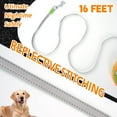 thumbnail image 6 of Retractable Dog Leash 16 FT for Dogs up to 110 lbs Strong Nylon Tape Without One Hand Brake Pause Lock Locks, 6 of 8