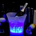 thumbnail image 5 of LED Ice Bucket Bulk 5L Large Capacity Wine Light Ice Bucket Drink Container with 7 Color Glowing Champagne Bucket Beer Wine Cooler Bucket for Party Bars Restaurant Home, Battery Powered, 5 of 5