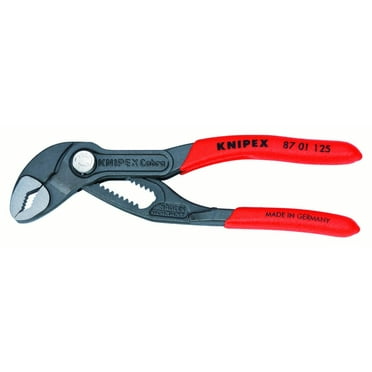 KNIPEX Tools 81 11 250, 10-Inch Pipe and Connector Pliers with Soft Jaws