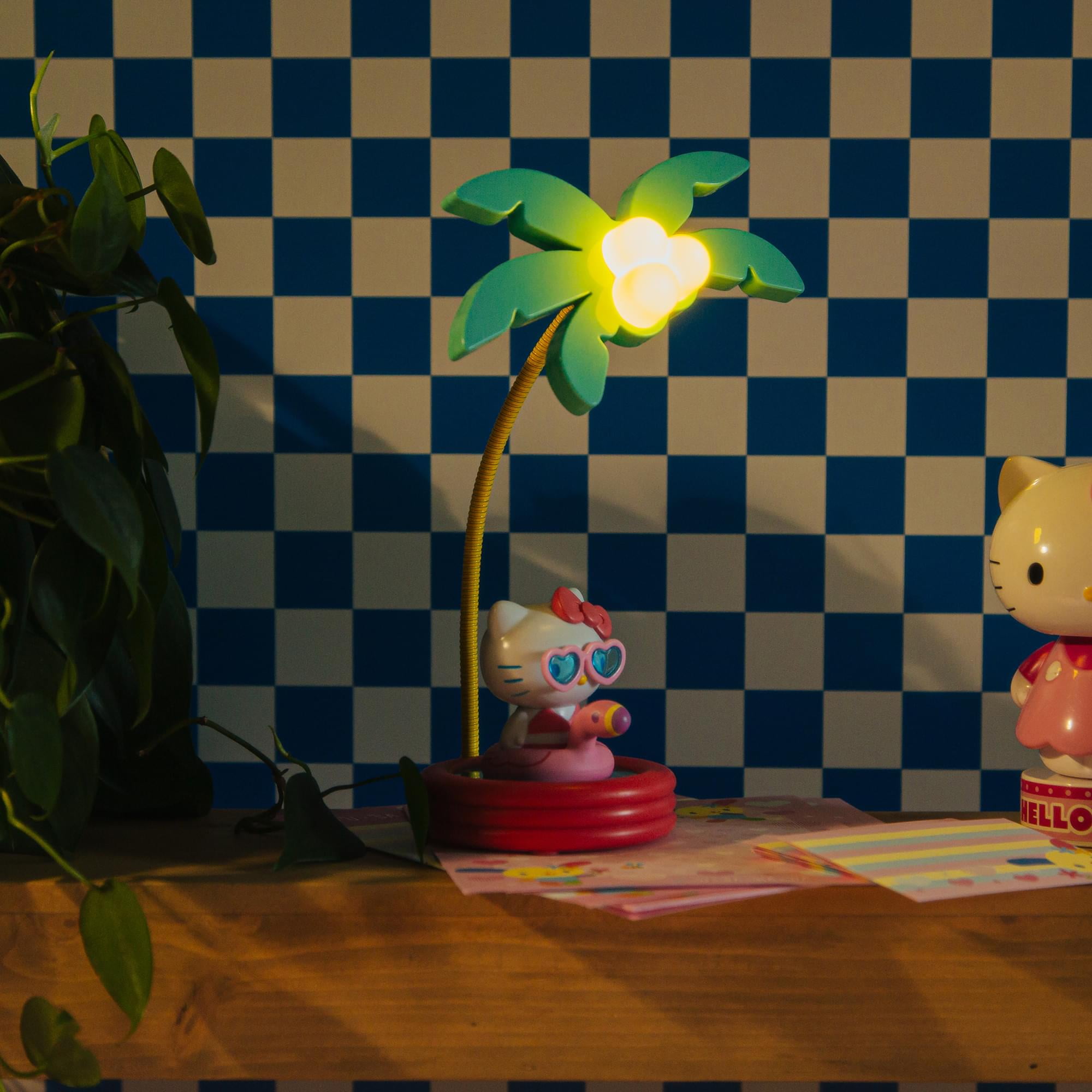 Sanrio Hello Kitty Pool Party 8-Inch Mini Gooseneck Mood Light