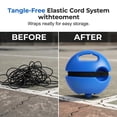 thumbnail image 4 of Tennis Ball Training Baseboard, Tennis Trainer Equipment Set, Tennis Trainer Ball with String, Tennis Trainer Rebound Ball, Multifunction Tennis Practice Rebounder for Backyard, 4 of 7