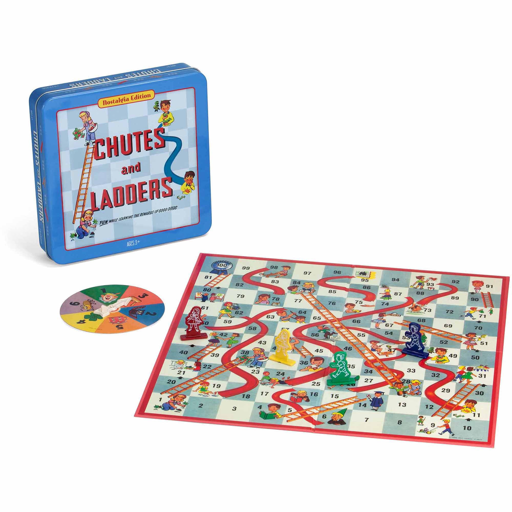 Classic Chutes and Ladders Board Game 