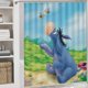 thumbnail image 5 of Juego de baño de cuatro piezas de Eeyore con alfombras antideslizantes, tapa de inodoro suave, elegante cortina de ducha y alfombrilla de baño para decoración del hogar, 5 of 8