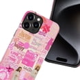 thumbnail image 2 of Case for iPhone 14 Pro, Pink Love Like Jesus Cross Patchwork Phone Case Military-Grade Drop Protection Cover for Women Girl - Frosted, 2 of 7