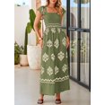 thumbnail image 4 of Mono Happy Sailed Dressy para mujer con cuello cuadrado, color verde, 4 of 6