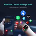 thumbnail image 3 of Reloj inteligente SKG V7 Pro de 1,69 pulgadas con Alexa y Bluetooth Call IP68, 3 of 8