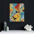 thumbnail image 4 of PIKWEEK Abstract Art Graffiti Texture Pattern Canvas Poster Wall Art Decoration for Living Room, Bedroom, Study, Kitchen, Home Decor, 4 of 4