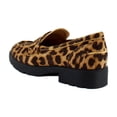 thumbnail image 3 of Vionic Cleo Loafer Women's Loafers & Slip-Ons Tan Leopard Size 6 W, 3 of 8
