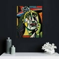 thumbnail image 4 of Awypu  Picasso Canvas Wall Art - Crying Woman Poster - Most Famous Paintings in the World - Abstract Reproduction - for Living Room Bedroom Home Decor, 4 of 4