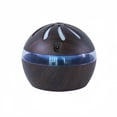 thumbnail image 2 of Wood Grain Humidifier With Hollow Light Silent Large Mist Aroma Diffuser Desktop Night Light Decor For Bedroom Bedside Dark Light Wood Grain 2 C, 2 of 7