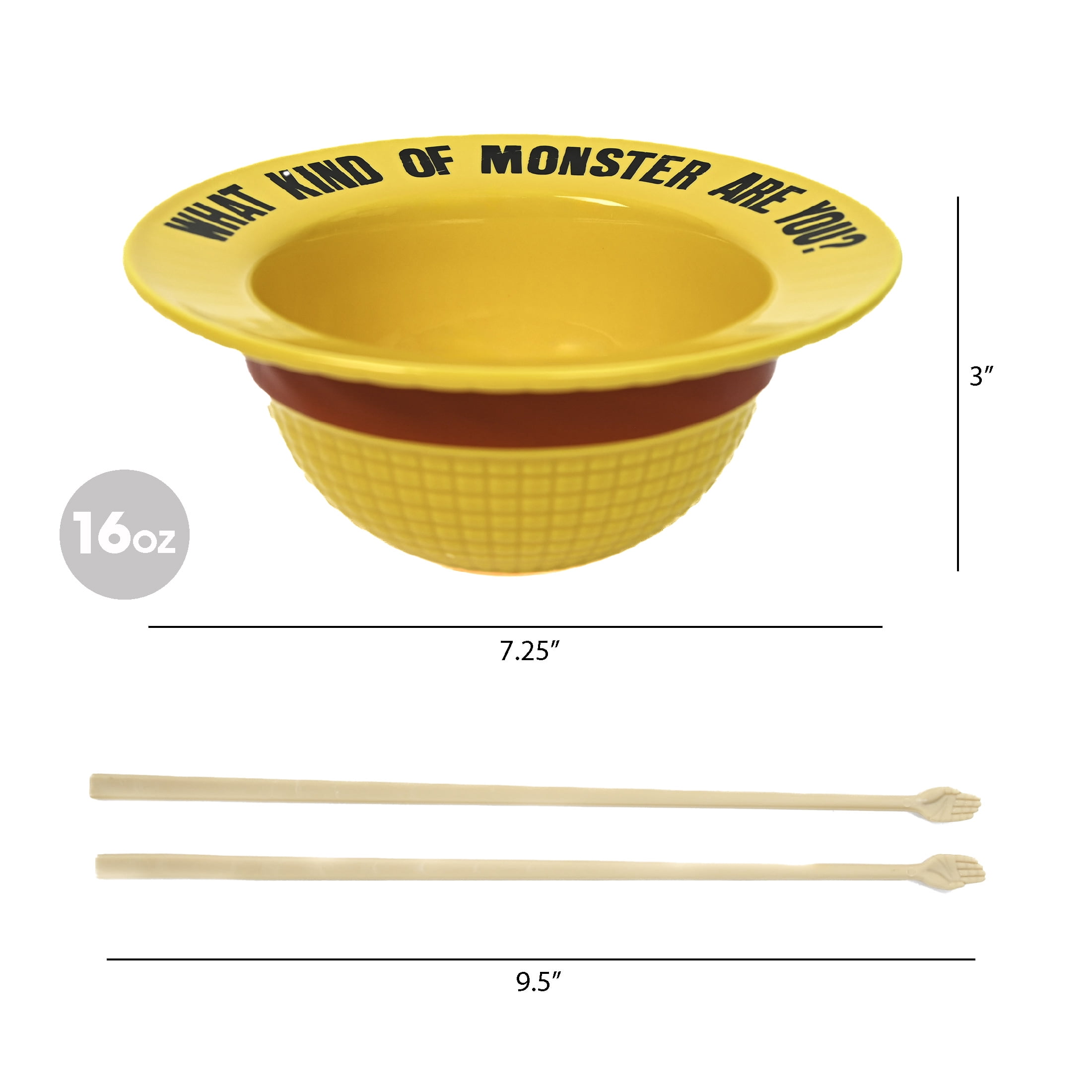 One Piece, Stretchy Luffy, Noodle Bowl with Chopsticks