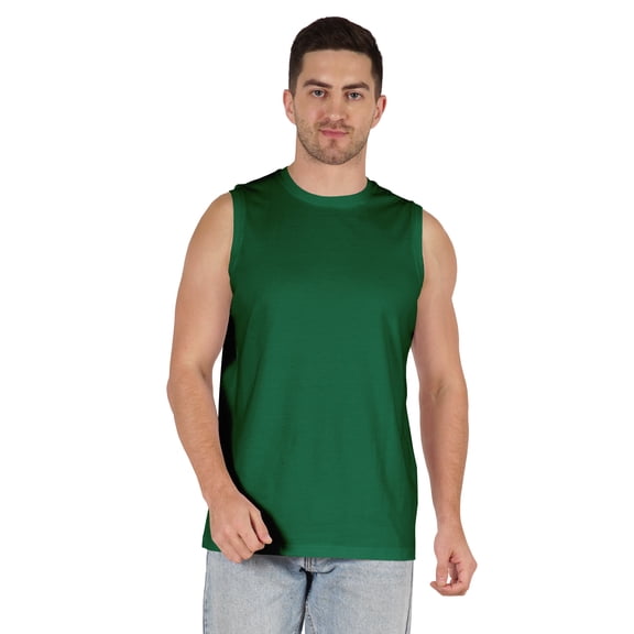 Inkmeso Men's Lightweight Cotton Tank Tops Moisture Wicking Sleeveless Shirts Workout Muscle Tank