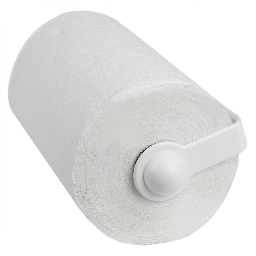 Wall Mounted Plastic Paper Towel Holder, White - Walmart.com - Walmart.com