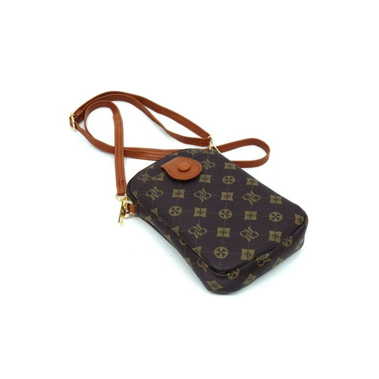 ★【 】★CKJ Monogram Leather Phone Crossbod.y★ 4D1037G_UB1_main