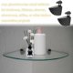 thumbnail image 4 of 4-piece Glass Shelf Brackets Adjustable Glass Brackets For Thickness 2-21 Zinc Alloy Wall Mount Fixed Plate Support Holder Clamp, 4 of 10